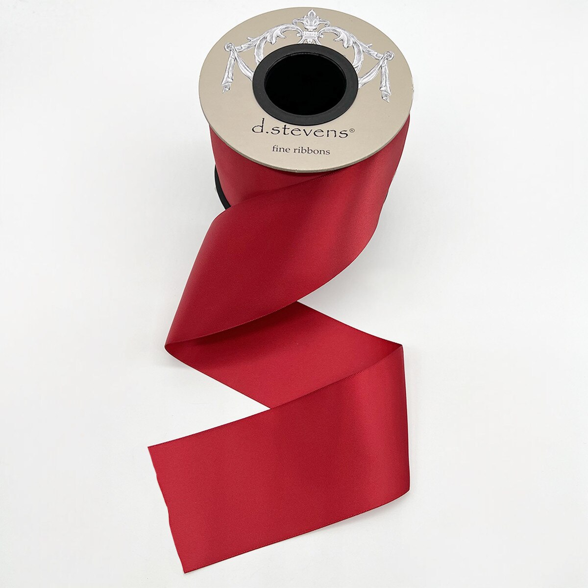 Scarlet Satin Ribbon 2.5 Inch by 25 Yards
