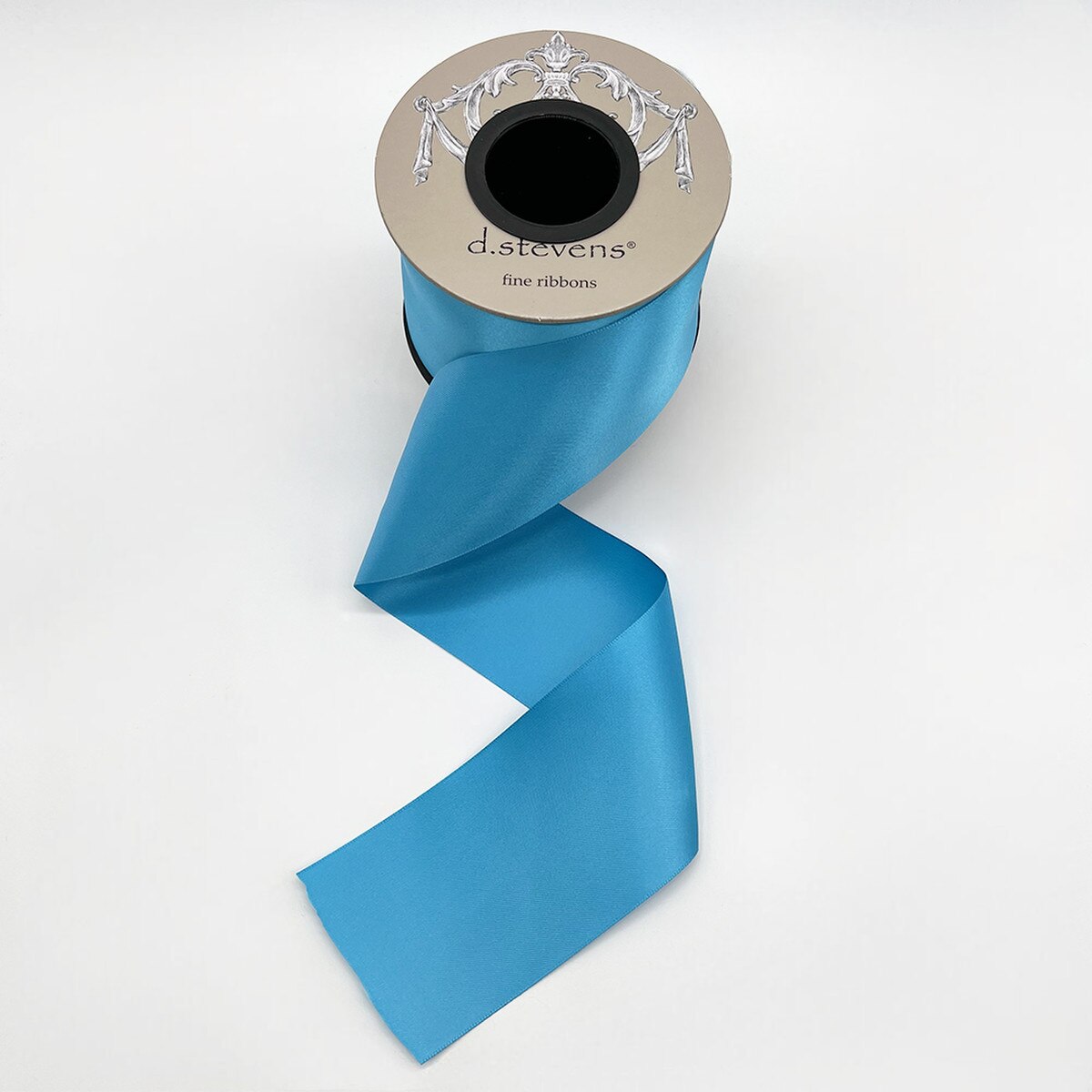 Vivid Blue Luxe Satin Ribbon 2.5 Inch x 25 Yards