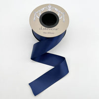 Navy Satin Ribbon 1.5 Inch x 25 Yards