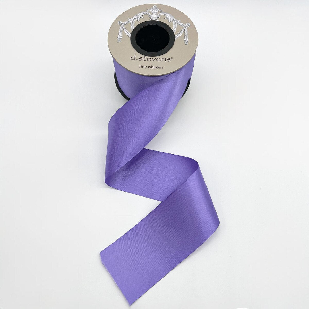 Delphinium Ribbon Luxe Satin 2.5 Inch x 25 Yards