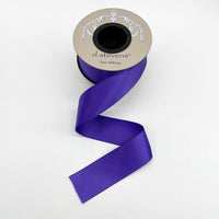 Regal Purple Satin Ribbon 1.5 Inch x 25 Yards