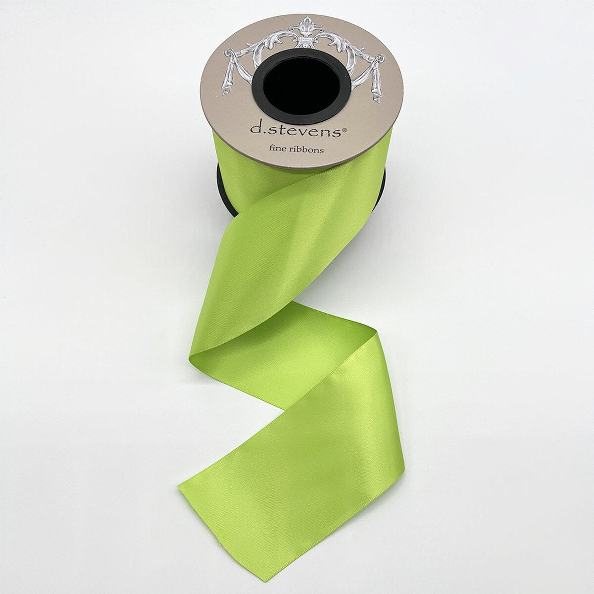 Jasmine Green Satin Ribbon 2.5 Inch x 25 Yards