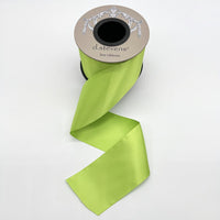 Jasmine Green Satin Ribbon 2.5 Inch x 25 Yards