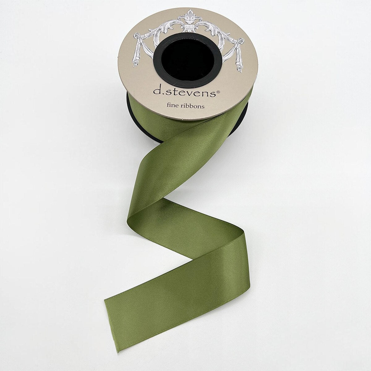 Moss Satin Ribbon 1.5 Inch by 25 Yards