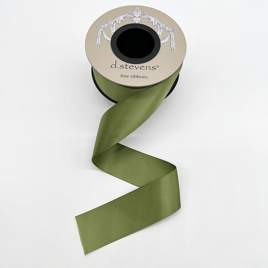 Moss Satin Ribbon 1.5 Inch by 25 Yards