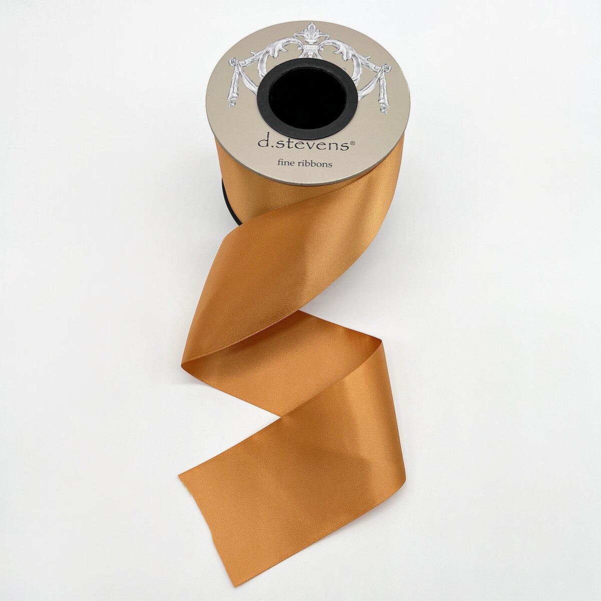 Ginger Luxe Satin Ribbon 2.5 Inch x 25 Yards