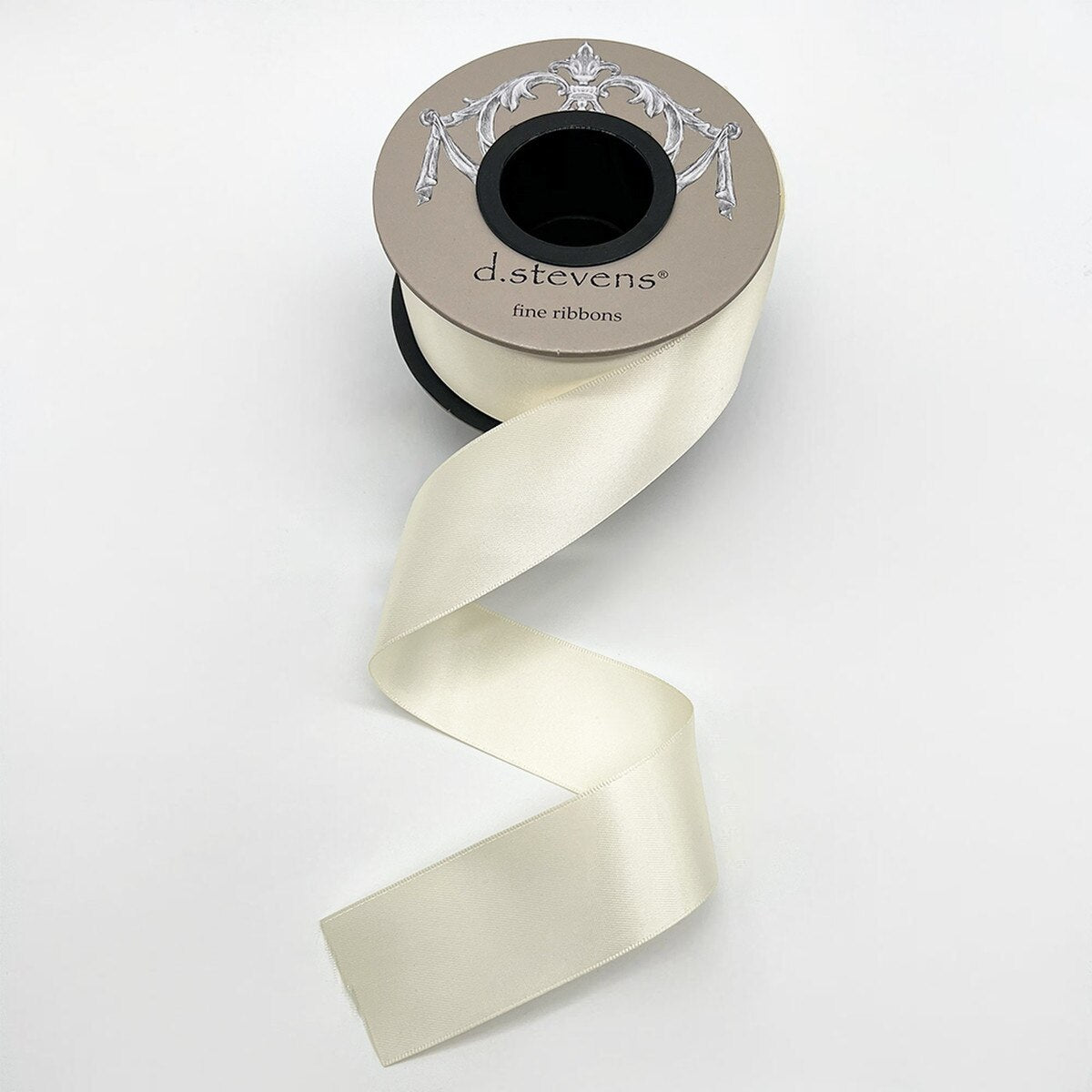 Ivory Satin Ribbon 1.5 Inch by 25 Yards