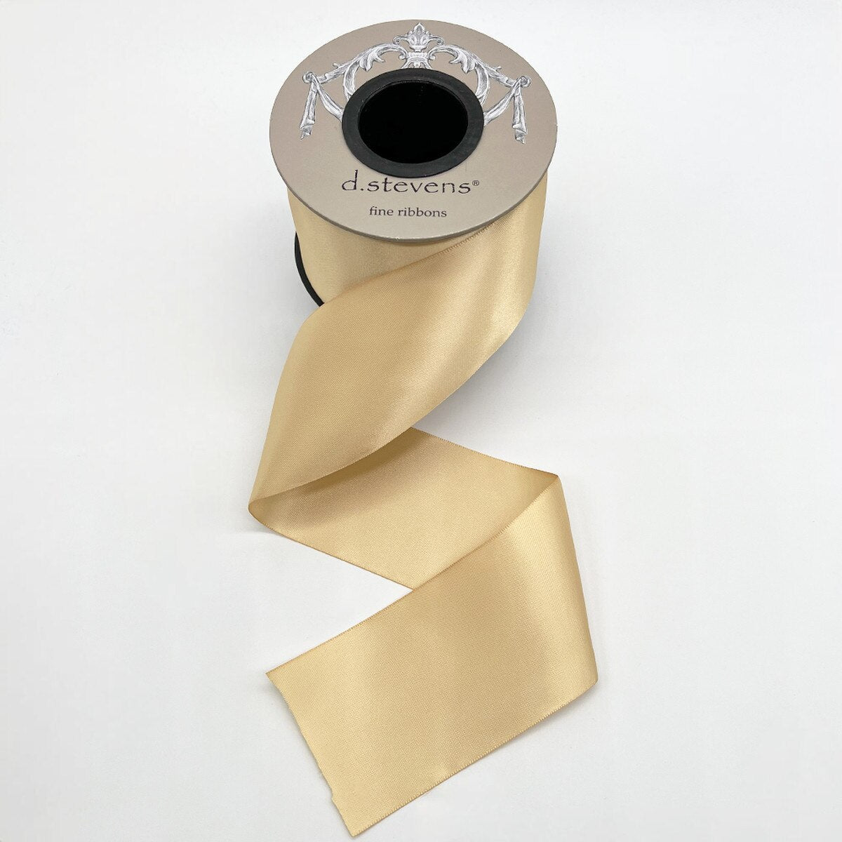 Raw Silk Ribbon 2.5 Inch by 25 Yards Luxe Satin