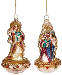 Holy Family Ornament, Assortment of 2 - 6 Inches