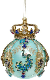 Crown Jewels Ornament, Turquoise - 7 Inches