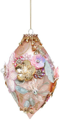 Kings Jewel Finial Ornament, Pink - 8 Inches