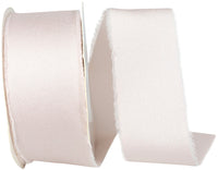 Sideshow 1-1 2 Inch Frayed Edge Silk Touch Ribbon for Wreaths & Bows