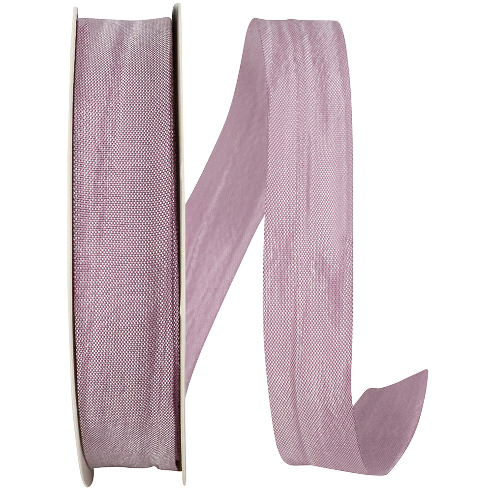 Orchid 5 8 Inch Crinkle Iridescence Ribbon for Wreaths & Bows