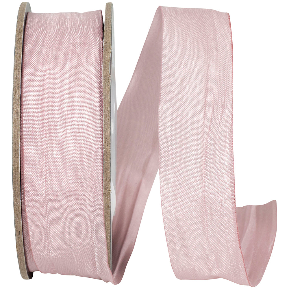 Light 7 8 Inch Crinkle Iridescence Ribbon for Wreaths & Bows