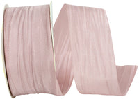 Light 1-1 2 Inch Crinkle Iridescence Ribbon for Wreaths & Bows