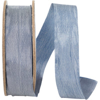 Bluestone 7 8 Inch Crinkle Iridescence Ribbon for Wreaths & Bows