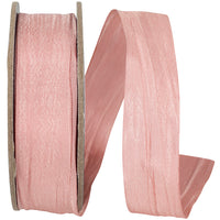 Rose 7 8 Inch Crinkle Iridescence Ribbon for Wreaths & Bows