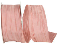 Rose 1-1 2 Inch Crinkle Iridescence Ribbon for Wreaths & Bows