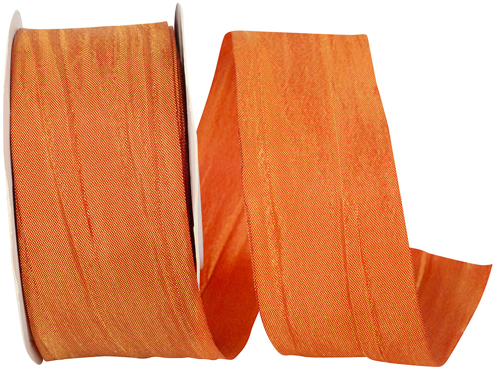 Ginger 1-1 2 Inch Crinkle Iridescence Ribbon for Wreaths & Bows