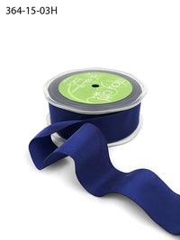 1.5 Inch Taffeta Ribbon with Wired Edge – 364-15-03H NAVY
