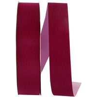 Burgundy Velvet Outdoor Ribbon 2-1/2 Inch Polypro 100Yds
