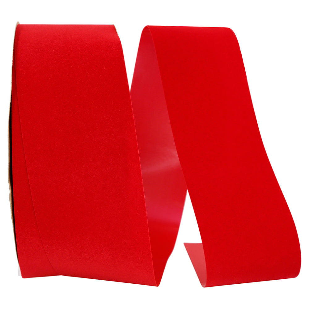 4 Inch Velvet Polypropylene Ribbon for Wreaths and Bows