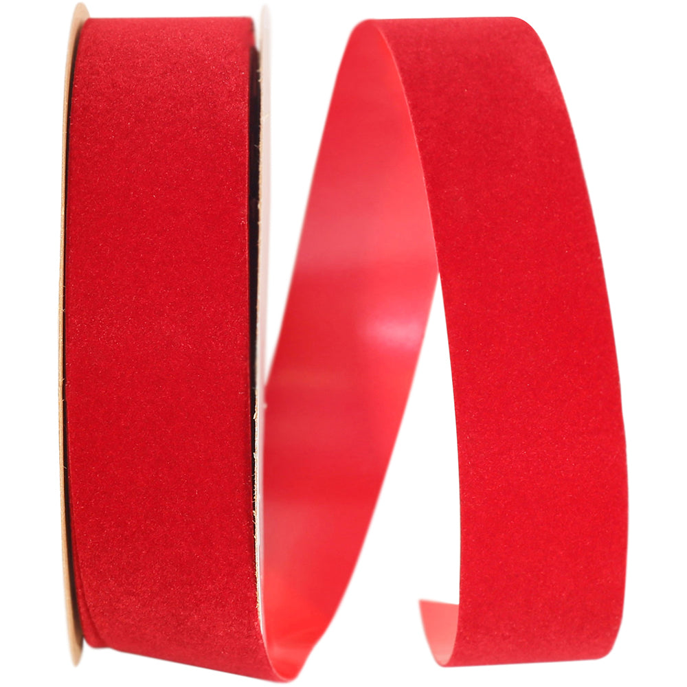 Holiday Velvet Outdoor Polypro Ribbon 1-3/8 Inch 25 Yards