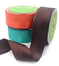 1.5 Inch Satin Grosgrain Mix Ribbon with Woven Edge