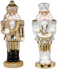 Nutcracker Band Ornament, Assortment of 2 - 9 to 10 Inches