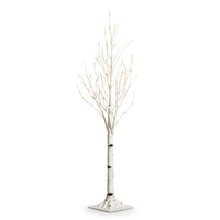 3.5' Lighted Birch Tree in White