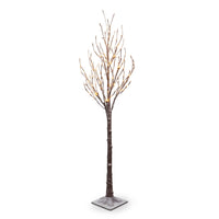 5.5'  Lighted Snowy Tree