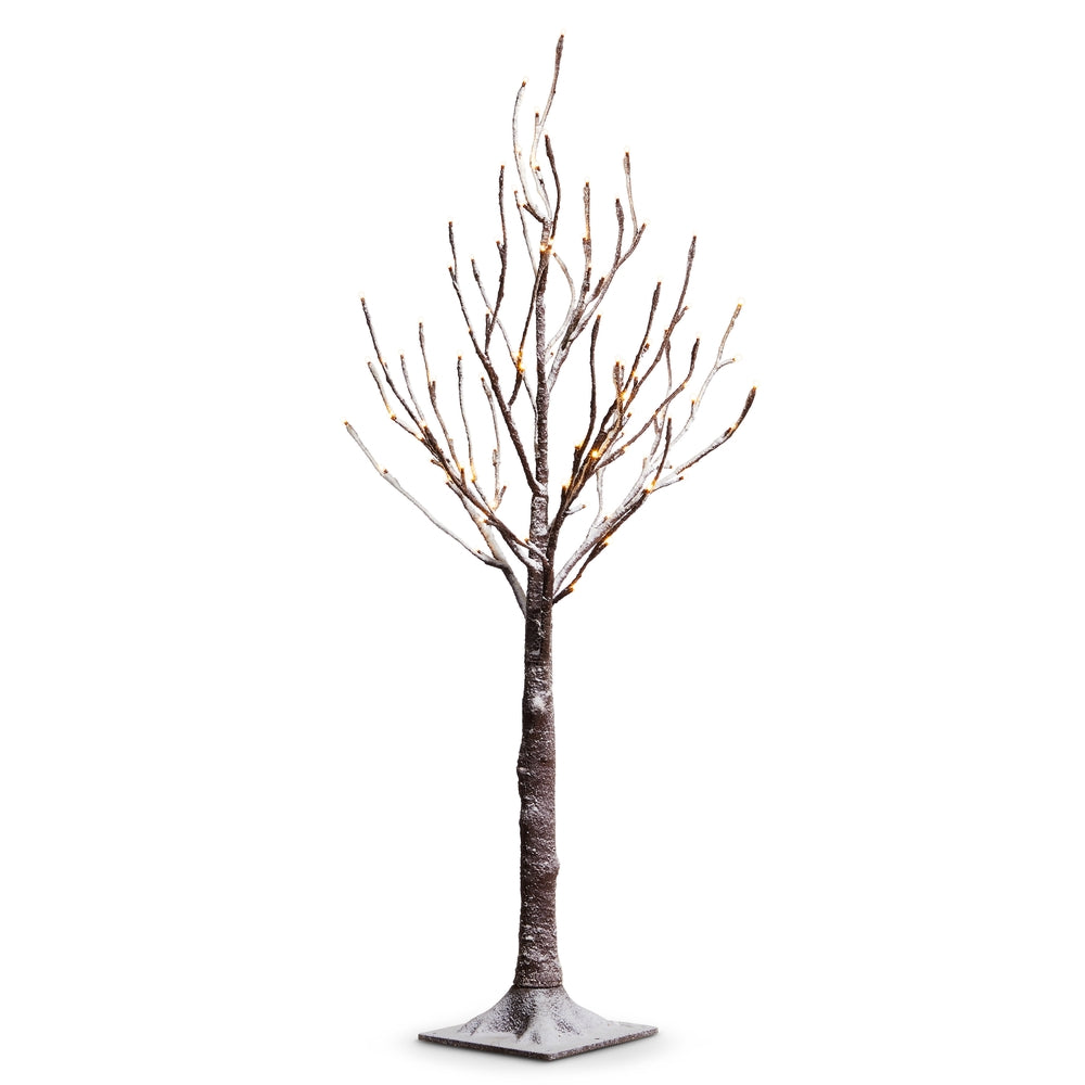 3.5'  Lighted Snowy Tree