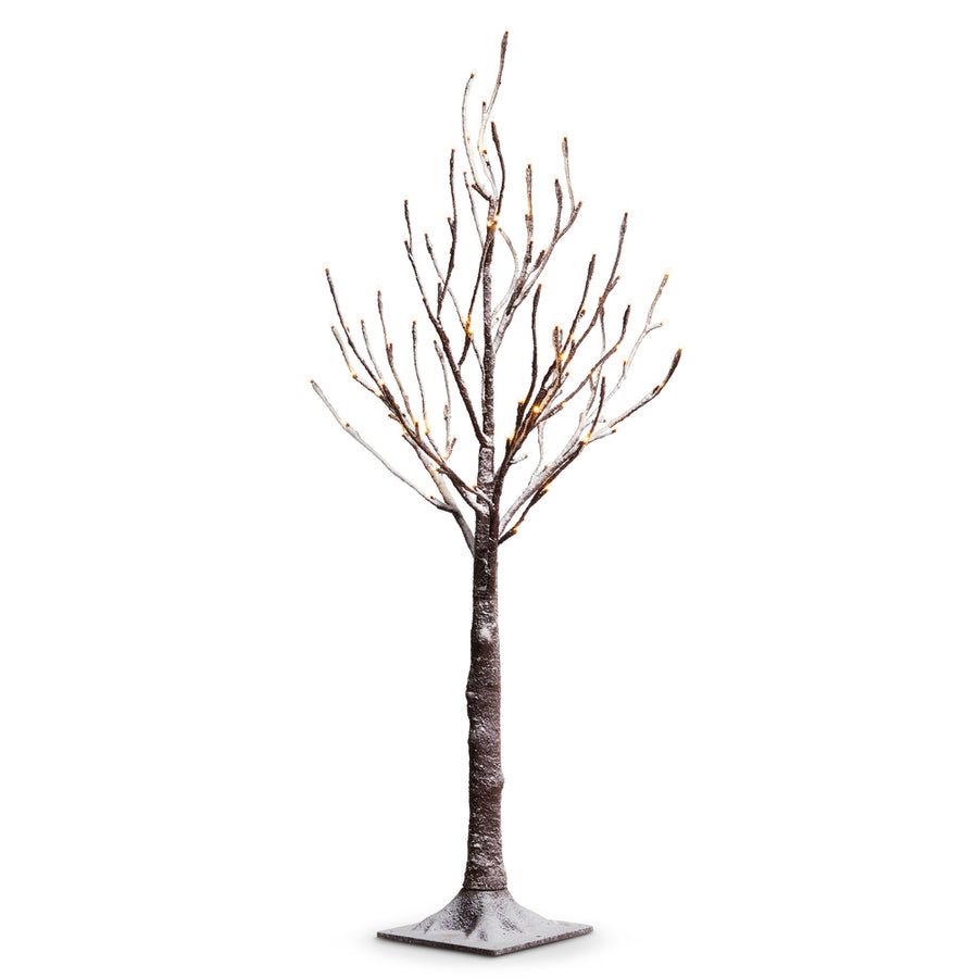 3.5'  Lighted Snowy Tree