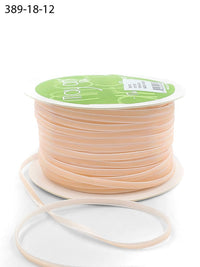 1/8 inch Velvet String Cord Ribbon with Woven Edge – 389-18-12 NUDE (NEW)