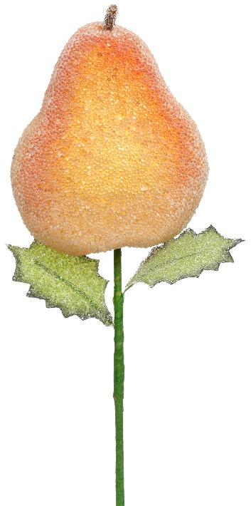 Christmas Pear Pick , Box of 6 - 10 Inches