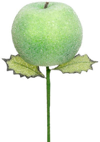 Christmas Green Apple Pick, Box of 6  - 10 Inches