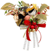 Holiday Bird Nest -9 x 5 Inches