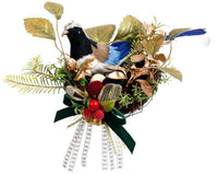 Winter Bird Nes t-10 x 7 Inches