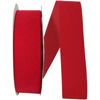 Red Velvet Ribbon 1-3/8 Inch Outdoor Duro for Wreaths