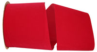 Red Velvet Outdoor Ribbon 4 Inch 25Yds Made In The USA