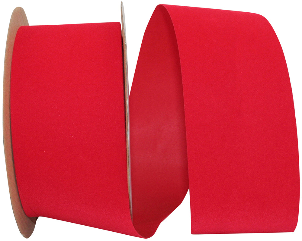 Hot Pink Velvet Ribbon 2-1/2 Inch for Wreaths and Bows