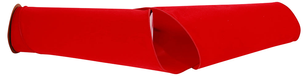 Red Velvet Wired Edge Ribbon 12 Inch for Wreaths and Bows