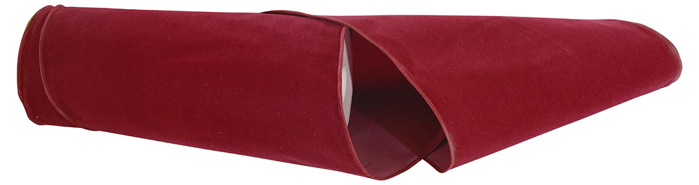 Burgundy Velvet Wired Edge Ribbon 12 Inch for Wreaths