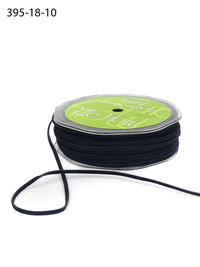 1/8 Inch Faux Suede String Cord Ribbon – 395-18-10 Black