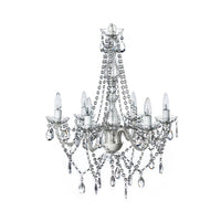 Farah 6 Light Crystal Chandelier