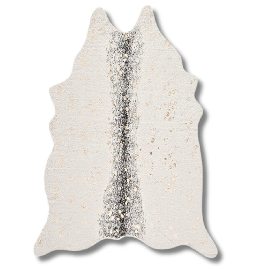 Nora Faux Cow Hide Rug