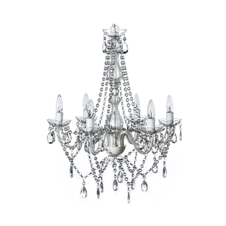Farah 6 Light Crystal Chandelier