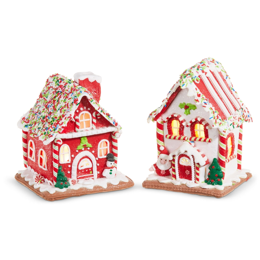 7.25" Lighted Gingerbread House