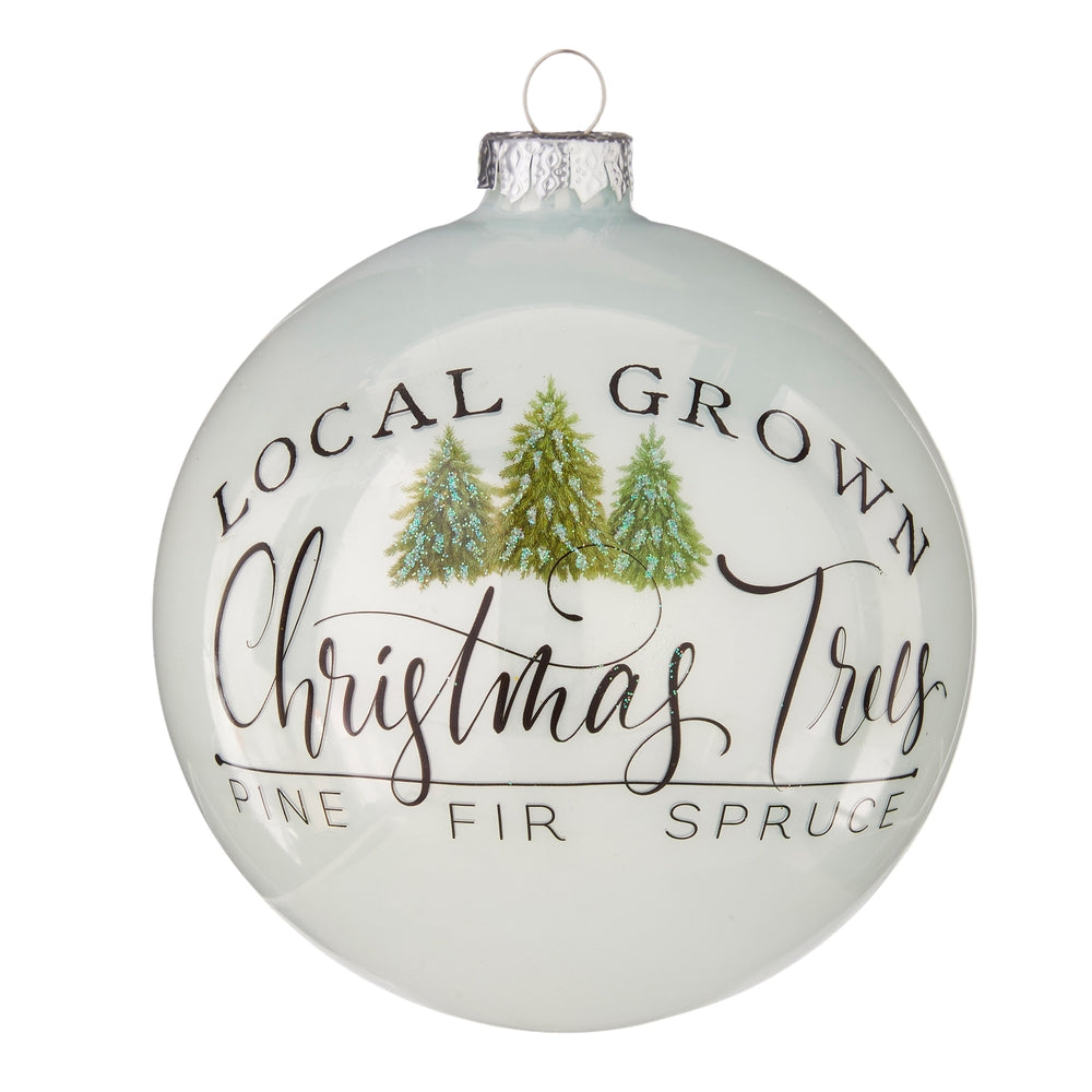 5" Local Grown Christmas Trees Ball Ornament