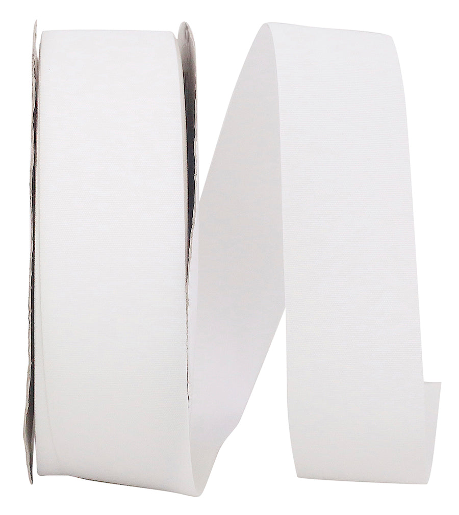 Soliterra Taffeta Ribbon 1-1/2 Inch White 50Yds